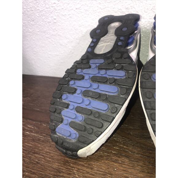 Rare 2002 Nike Shox Zest DS Mens Running Shoes 304112-001 Grey Blue Size 6Y - Picture 11 of 12
